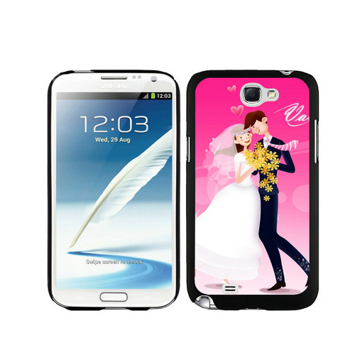 Valentine Get Married Samsung Galaxy Note 2 Cases DLY - Click Image to Close